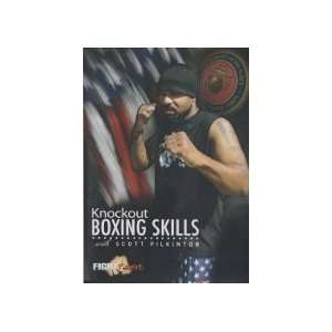  Knockout Boxing Skills DVD with Scott Pilkington Sports 
