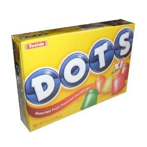Tootsie Roll Industries Extra Large Dots Assorted Fruit Flavored 