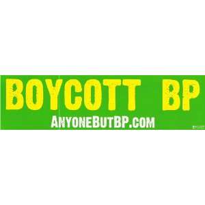  Boycott BP   Bumper Sticker 