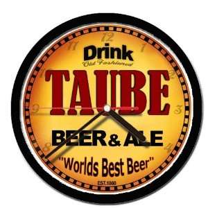  TAUBE beer and ale cerveza wall clock 