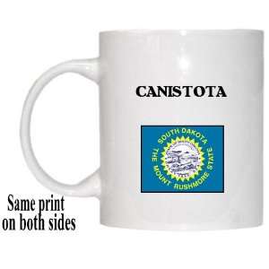  US State Flag   CANISTOTA, South Dakota (SD) Mug 