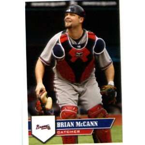  Topps Major League Baseball Sticker #149 Brian McCann Atlanta Braves 