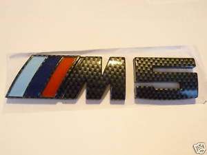 BMW M5 Black Trunk Emblem Badge 525 535 540 E60 E39 NEW  