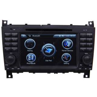   Benz C class W203 Car GPS Navigation Radio ISDB T TV DVD Player  