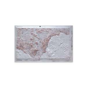 American Educational NH139 Emory Peak Texas Map without Frame, 31 