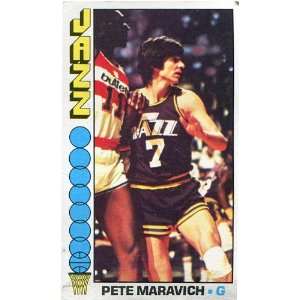  Pete Maravich 1976 77 Topps Card