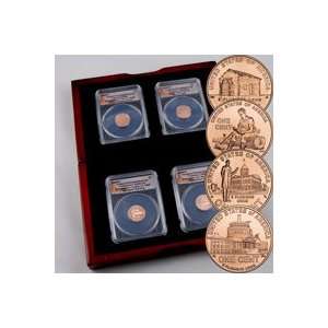  2009 Lincoln Cent Ceremony Collection   4pc Sports 