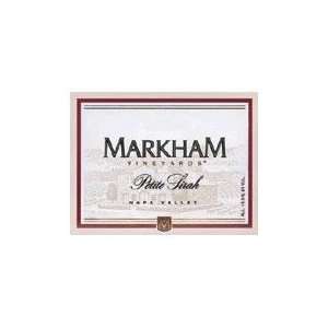  2004 Markham Petite Sirah 750ml Grocery & Gourmet Food