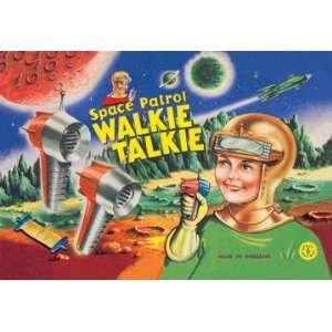  Space Patrol Walkie Talkie 20x30 poster
