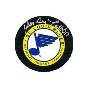  Jean Guy Talbot Signed Puck   . )