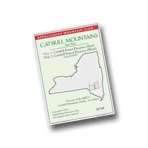  AMC Map Catskill Mountains