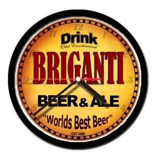  BRIGANTI beer and ale cerveza wall clock 