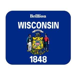  US State Flag   Brillion, Wisconsin (WI) Mouse Pad 