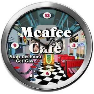  MCAFEE 14 Inch Cafe Metal Clock Quartz Movement Kitchen 