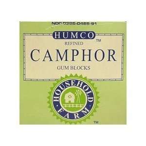  Camphor Gum Block Synthetic 1oz by Humco   16 count case 