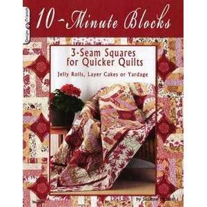   BK 10 Minute Blocks Quilt Book by Suzanne McNeill of Design Originals