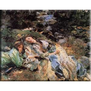  The Brook 30x24 Streched Canvas Art by Sargent, John Singer 