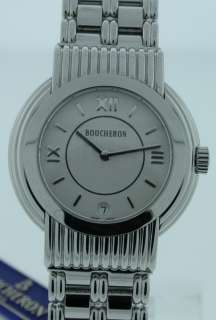 Boucheron, NEW Stainless Steel 34mm Unisex Watch  