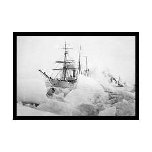  US Rescue Cutter Bear & the SS Corwin 12x18 Giclee on 