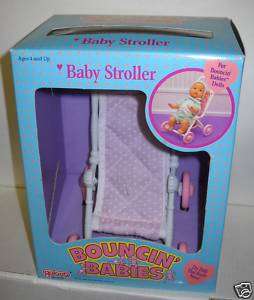 RARE Vintage NIB Galoob Bouncin Babies Baby Stroller  