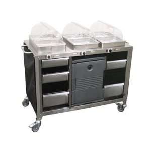  Cadco CBC HHH Mobile Hot Buffet Cart, large Kitchen 