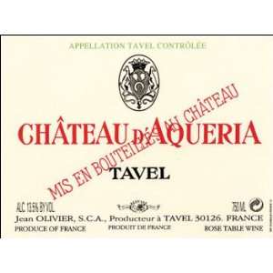  2011 Chateau dAqueria Tavel Rose 750ml Grocery & Gourmet 