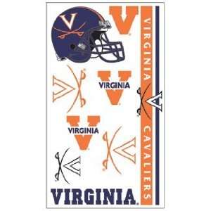  Virginia Cavaliers Tattoo Sheet