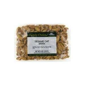 Ruckers Candy 21140 Family Choice Sesame Oat Bran 8 Oz (Pack of 12 
