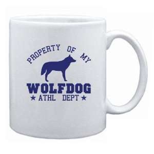  New  Property Of My Wolfdog   Athl Dept  Mug Dog