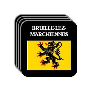 Nord Pas de Calais   BRUILLE LEZ MARCHIENNES Set of 4 Mini Mousepad 