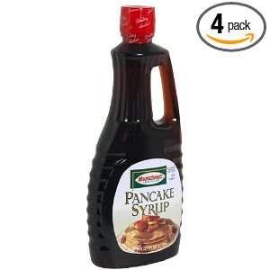 Manischewitz Pancake Syrup, 24 Ounce Bottles (Pack of 4)  