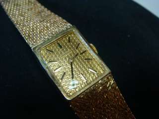 Juvenia 18k Solid Gold Ladies Fine Swiss Vintage Watch  