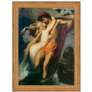  The Fisherman and the Syren, 1858, Canvas Replica Painting 
