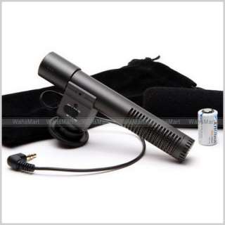 SG 108 Shotgun DV Stereo Microphone for Niokn DSLR D5100 D7000 D300s 
