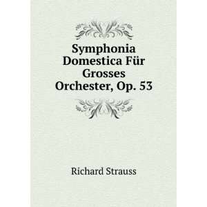  Symphonia Domestica FÃ¼r Grosses Orchester, Op. 53 