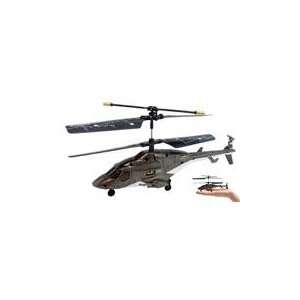  3ch Syma S018 Mini Airwolf RC Helicopter   black Toys 