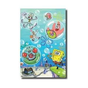Spongebob Bubbles Poster 