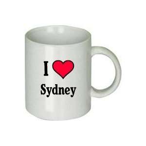  Sydney I Love Sydney Mug 