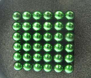 216+Box Green Magnetic Balls Beads Sphere Cube Puzzle  