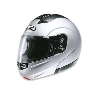  HJC Sy Max Full Face Modular Helmet Medium  Silver 