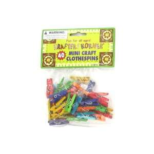  72 Packs of Miniature craft clothespins 
