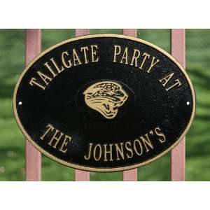  Jacksonville Jaguars Personalized Black and Gold Indoor 