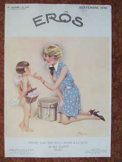 Art Deco Original Cover EROS 1930 Suzanne Meunier  