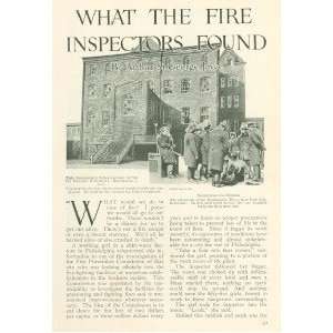   1913 Employee Fire Safety Factories Sweatshops 