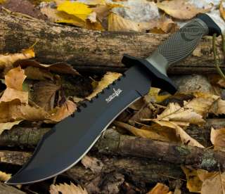 NEW HUNTING Bowie Fixed Blade SURVIVAL KNIFE w/ SHEATH  