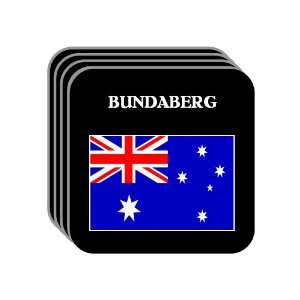  Australia   BUNDABERG Set of 4 Mini Mousepad Coasters 
