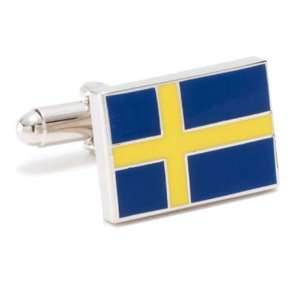 Sweden Flag Cufflinks CLI CC SWD SL