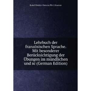   bungen im mÃ¼ndlichen und sc (German Edition) Rudolf Dinkler