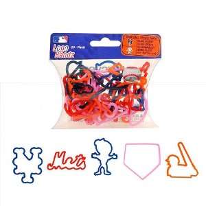  MLB New York Mets Team Player Logo Bandz Bracelets Sports 