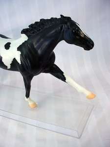 Breyer Puuku Mid States Limited Edition Black/White Paint Pinto on 
